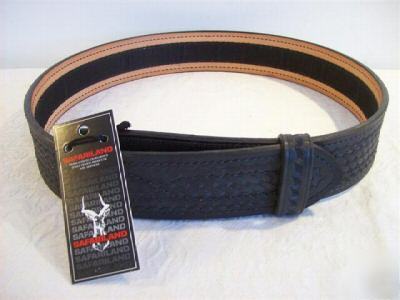 Nwt safariland basketweave leather duty belt sz 32