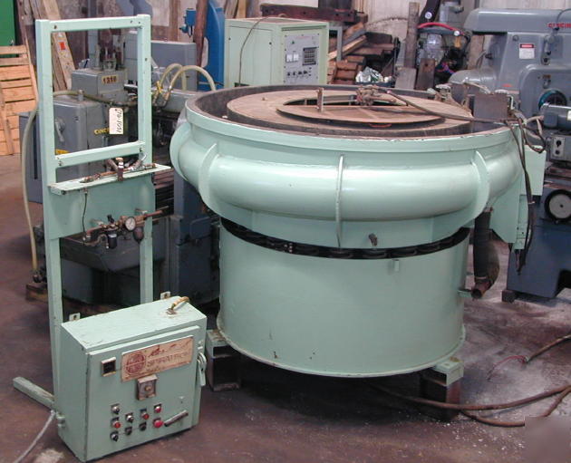 Roto-finish vibratory bowl finishing machine