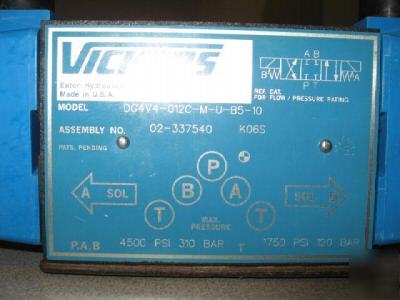 Vickers DG4V4-012C-MUB510 valve