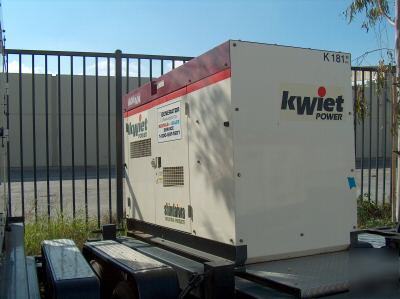 Diesel portable 60KVA kwiet power generator