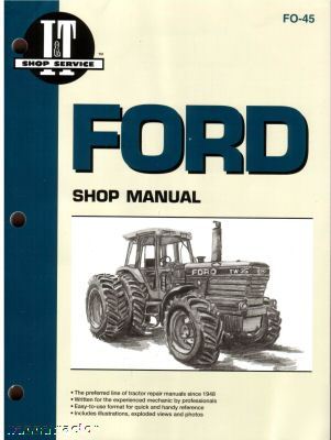 Ford TW5 TW15 TW25 TW35 tractor workshop manual