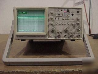 Hitachi v-1565 oscilloscope 100 mhz