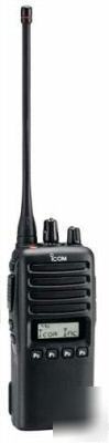 Icom ic F33GS vhf commercial 256 ch. handheld radio gs