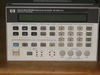 Agilent hp 8904A multifunction synthesizer, dc-600 khz