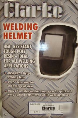 Clarke welding helmet WE6737 heat resistant business 