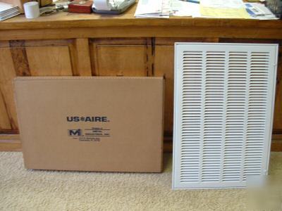 Lot of 5 return air filter grille 20X32 