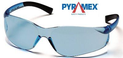 Pyramex ztek infinity blue wrap around safety glasses