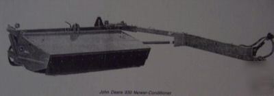 John deere 920,930 mower conditioners operator's manual