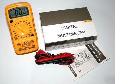 Mastech MAS830B 19-range digital 3-1/2 digit multimeter