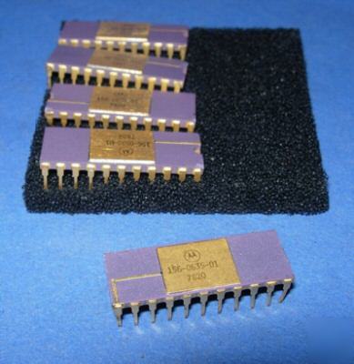 Motorola 6605 vintage 22-pin gold purple rare 1978 h/m
