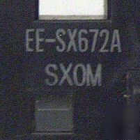 Omron photo microsensor ee-SX672A slot type npn output