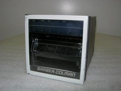 Barber-colman strip chart electronic recorder 