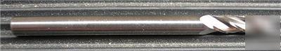 Fullerton 3.5MM 4FL solid carbide ball nose end mill