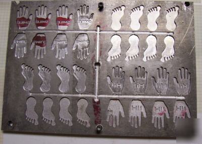 Hands & feet mold for injection molder