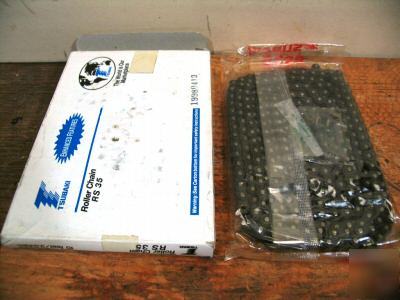 New 10â€™ roller chain size rs 35 by tsubaki($5 ship?)