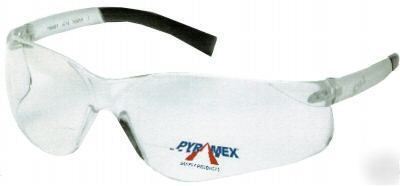 Pyramex ztek rx bifocal 2.5 clear safety glasses lot/6