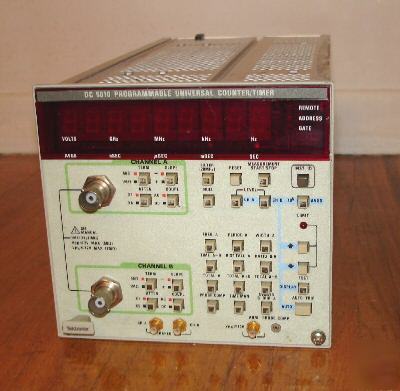 Tektronix DC5010 programable frequency counter Â plugin 