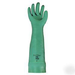 Sol-vex nitrile flock-lined gloves - small - one pair