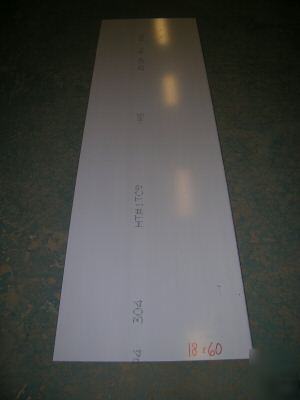 Stainless steel sheets 20GA 304 #4 finish 18 x 60