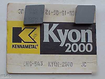 5PC cng-543 grade kyon 2000 ceramic inserts