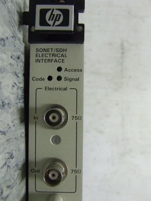 Agilent / hp E1663A sonet / sdh electrical interface