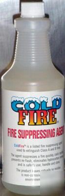 Cold fire conc.fill extinguisher. 2 - 32OZ. bottles