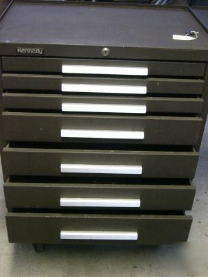 Kennedy machinist chest toolbox 7 drawer rollaway