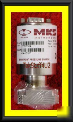 Mks 41A single-ended pressure switch 20 psig 