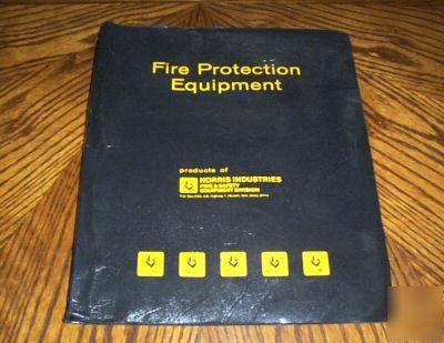 Norris industries fire protection equipment brochures