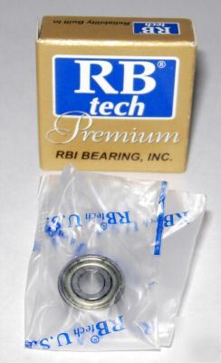 R3-zz premium grade ball bearings, 3/16