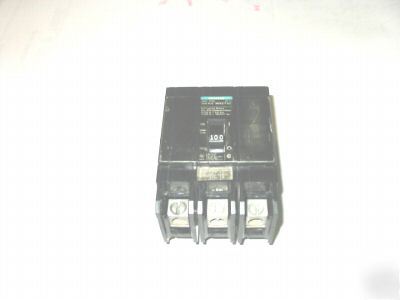 Siemens / ite BQD3100 3P 100A 480 / 277VAC breaker free