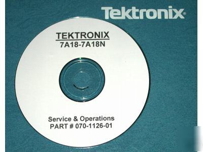 Tektronix 7A18 / 7A18N service manual