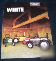 White american series tractors