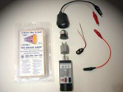 * circuit siren * electrical, electric tester, kit