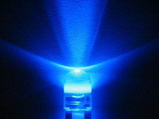 10PCS x 8MM high power blue led 4 lumens @150MA 0.5W