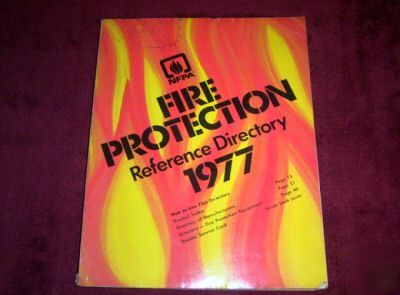 1977 fire protection reference directory, good cond.