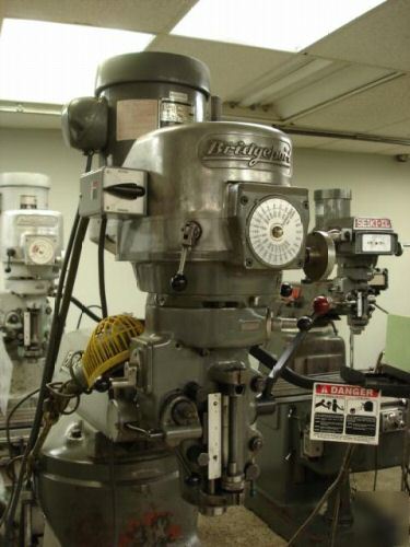 Bridgeport vertical mill milling machine 