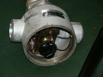 Chromolox screw plug oil immersion & tank heater unused