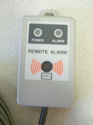 Gastech remote alarm â€“ wired four-runner monitor