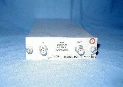 Harris farinon system equalizer for microwave radio