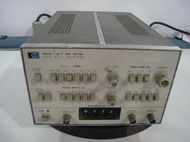 Hp 8011A pulse generator 0.1 hz to 20 mhz opt 001