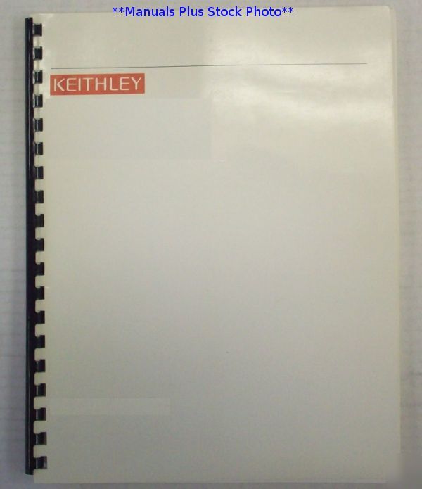 Keithley 445 op/service manual - $5 shipping 