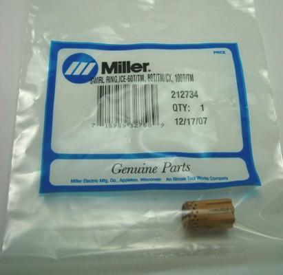 Miller 212734 swirl ring plasma cutter