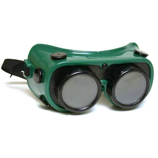 Safety welding goggles & jewelers solder tool