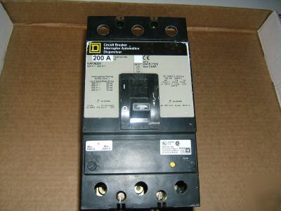 Square d KAP36200 200A 3PH 277V 480V circuit breaker