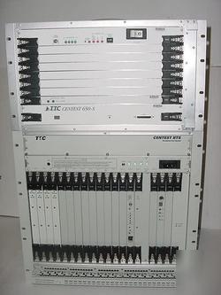 Ttc centest bts & 650-s broadband test system E1