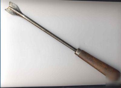 Vintage asparagus knife, long handled for field cutting