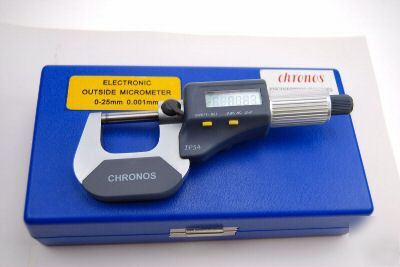 Waterproof digital micrometer - reads metric & imperial