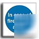 Case of fire,s.alarm sign-s.rigid-100X100MM(ma-099-rb)