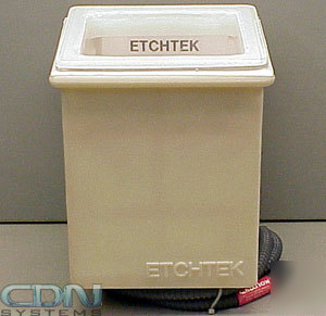 Etchtek eq-16 constant temperature heated quartz bath